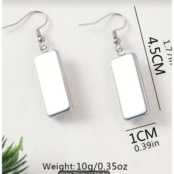 NEW! Nightmare Before Christmas Sally Dangle Earrings Adorbs!! - Picture 2 of 2